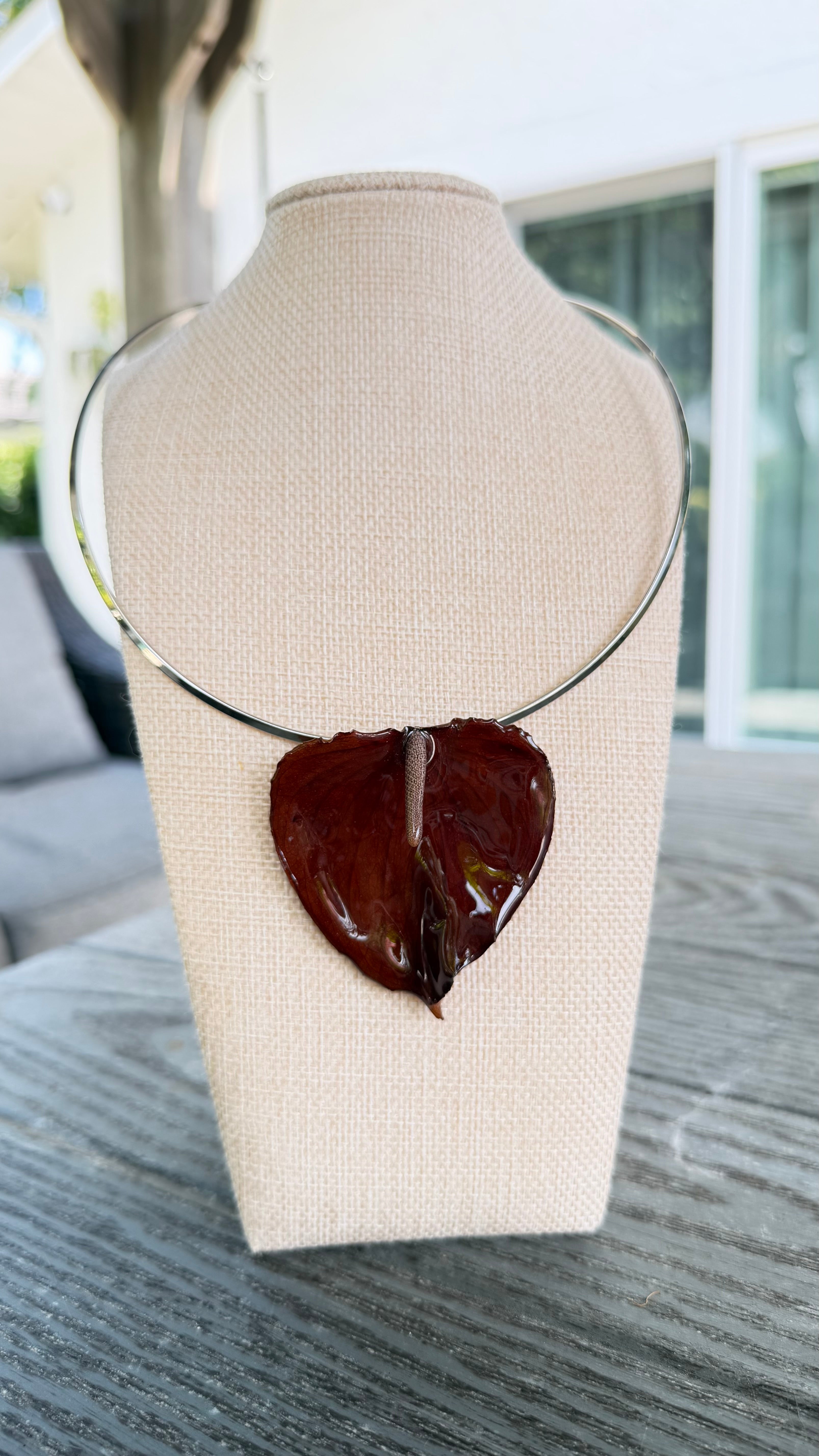 Anthurium Necklace