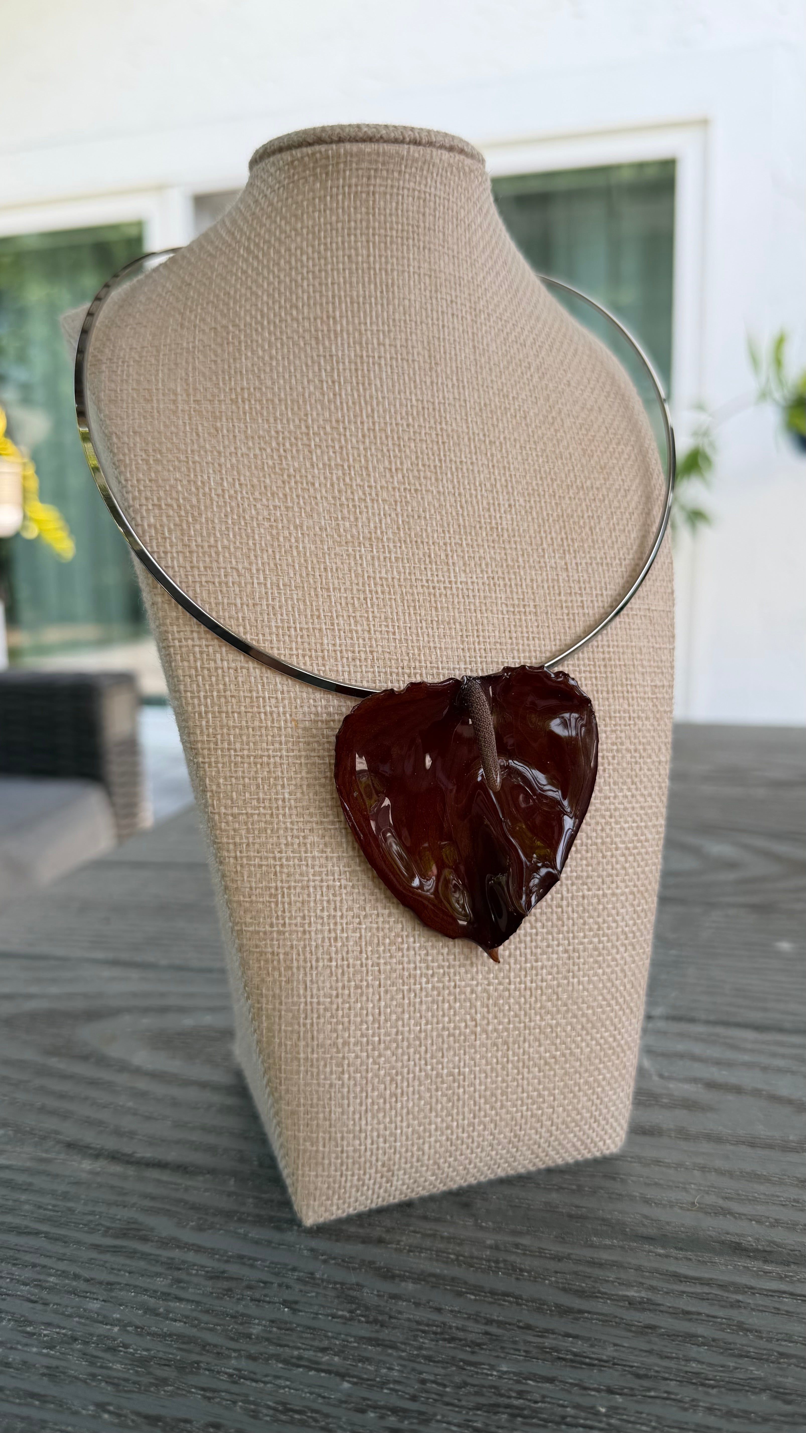 Anthurium Necklace